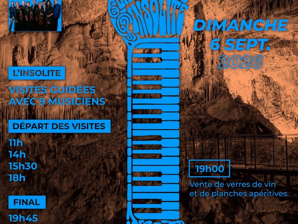 Illustration de l'événement : LA TOURNÉE INSOLITE - VISITES GUIDÉES MUSICALES
