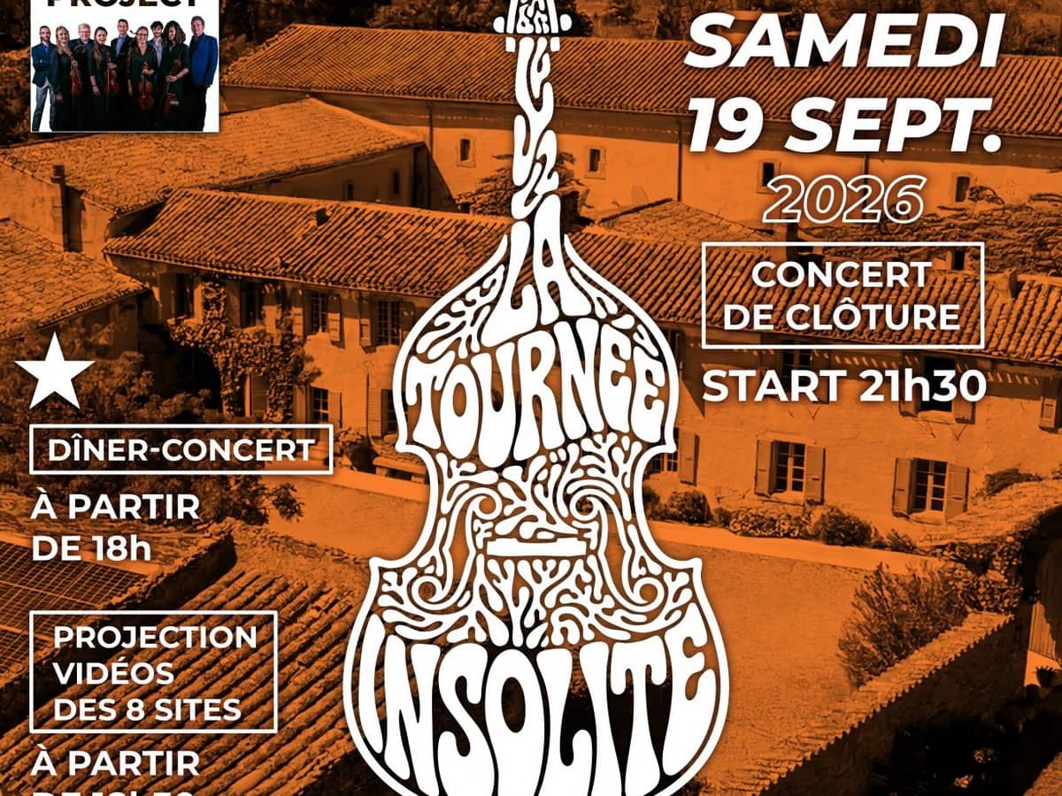 Illustration de l'événement : LA TOURNÉE INSOLITE - CONCERT FINAL