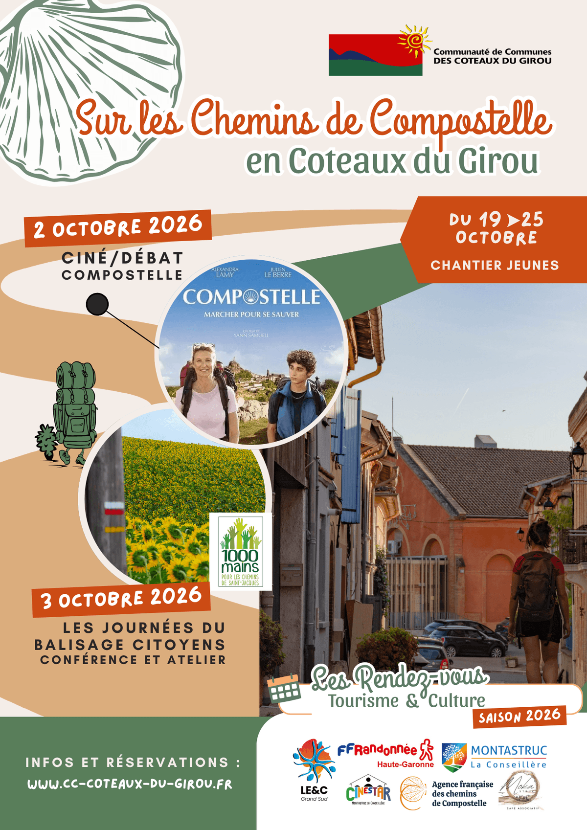Illustration de l'événement : ENSEMBLE, BALISONS LE CHEMIN DE COMPOSTELLE