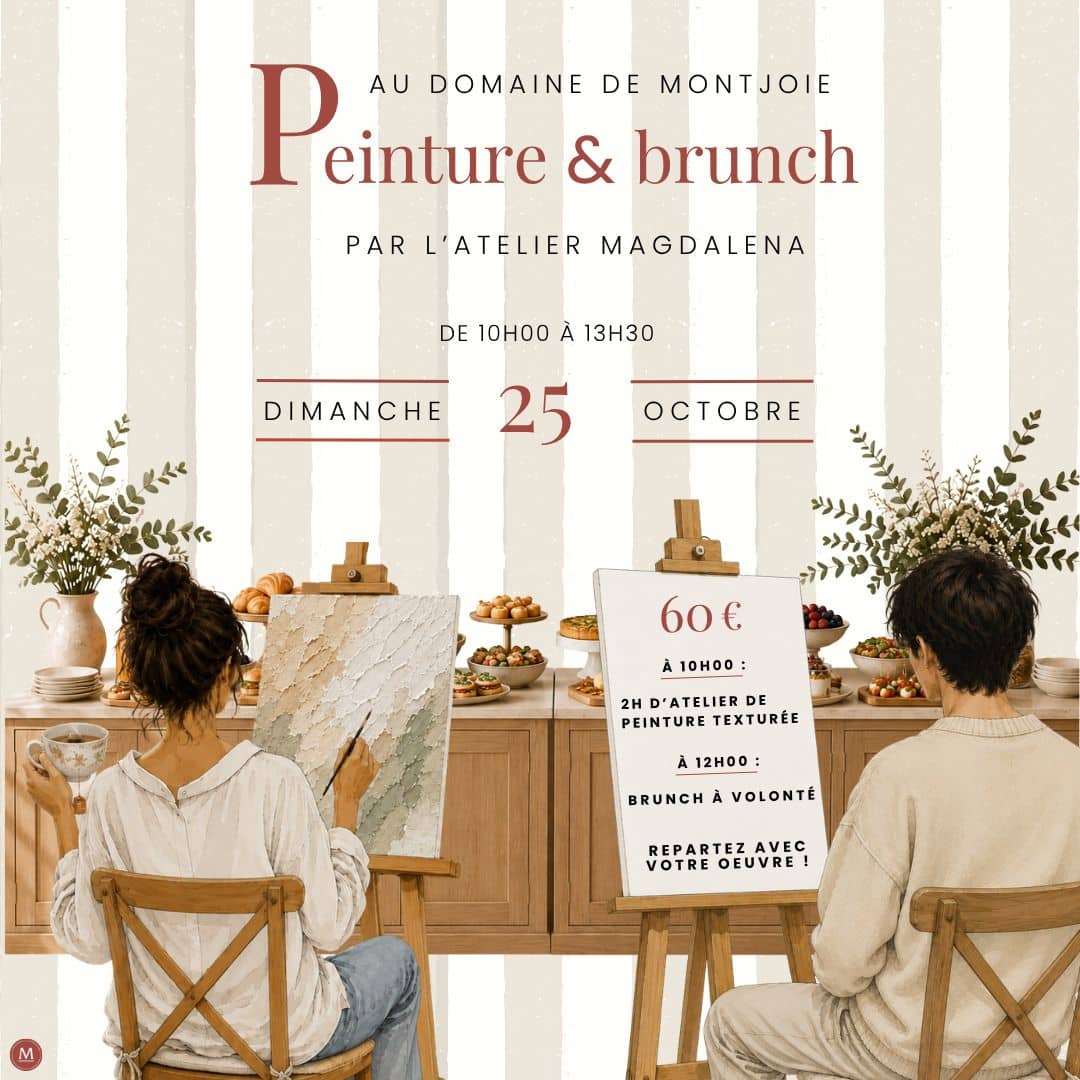 Illustration de l'événement : PEINTURE & BRUNCH À MONTJOIE