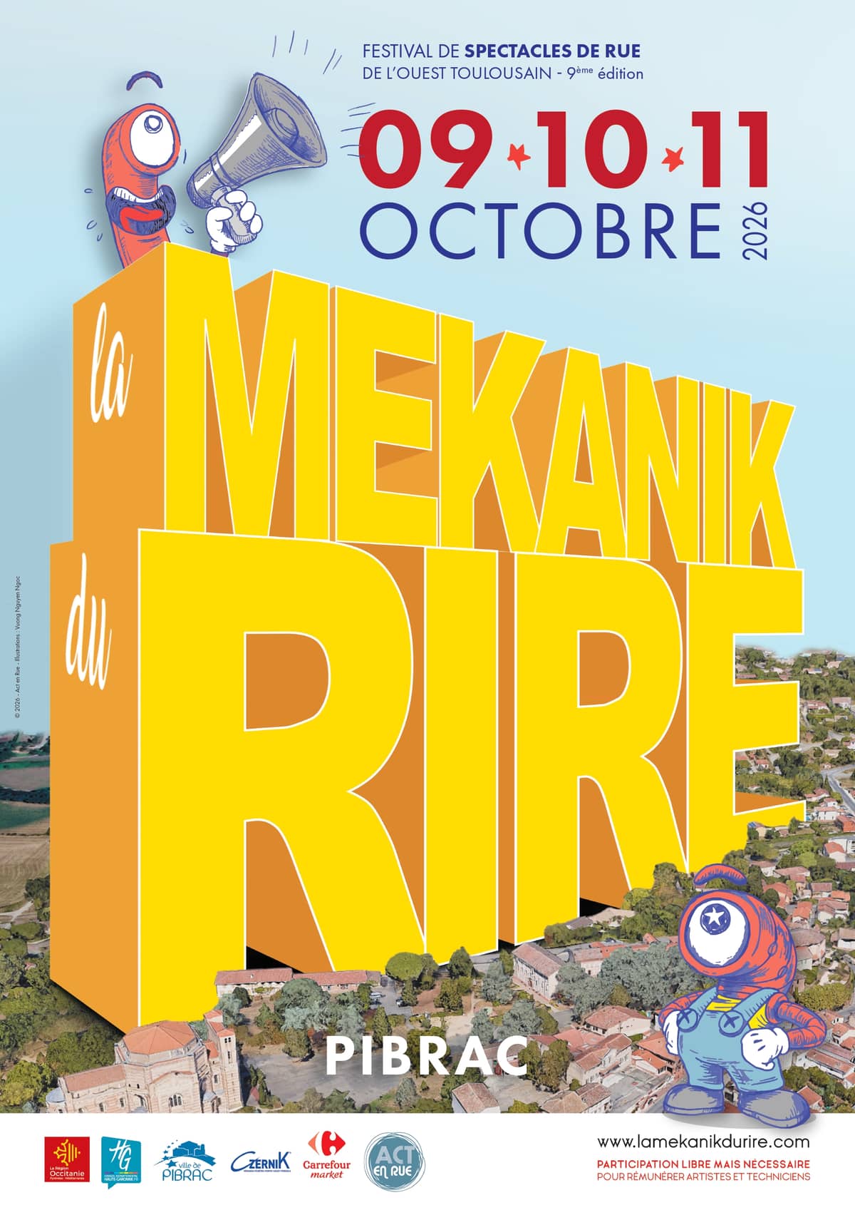 Illustration de l'événement : LA MEKANIK DU RIRE
