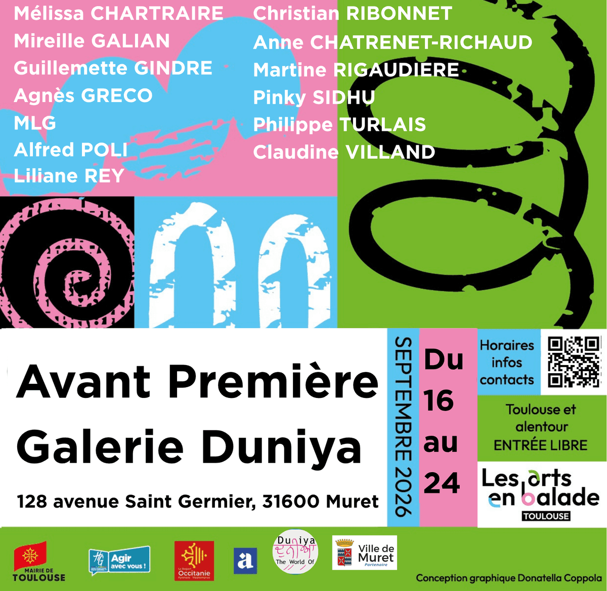 Illustration de l'événement : AVANT-PREMIÈRE DES ARTS EN BALADE DE TOULOUSE