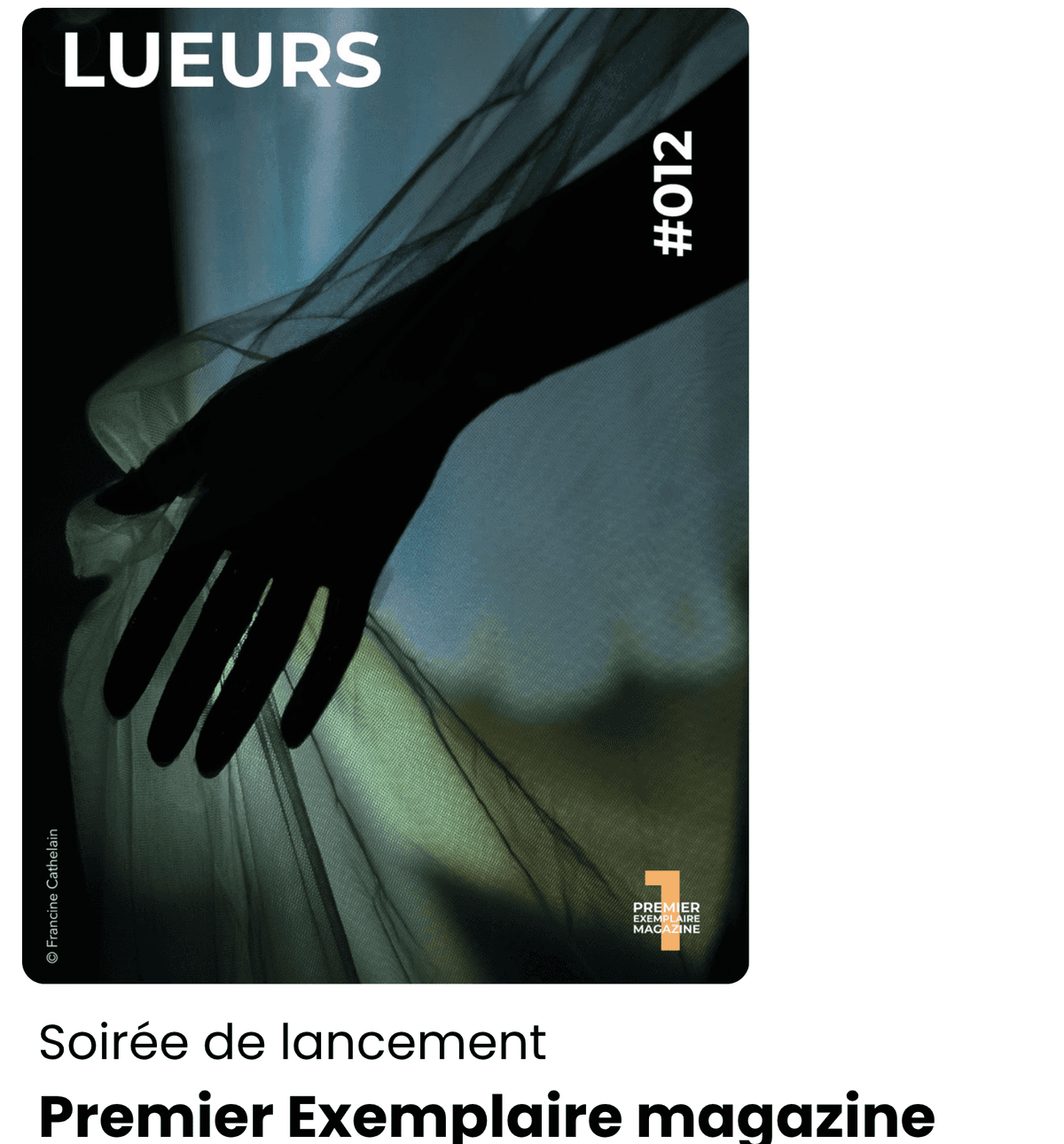 Illustration de l'événement : LANCEMENT DU MAGAZINE PHOTO PREMIER EXEMPLAIRE