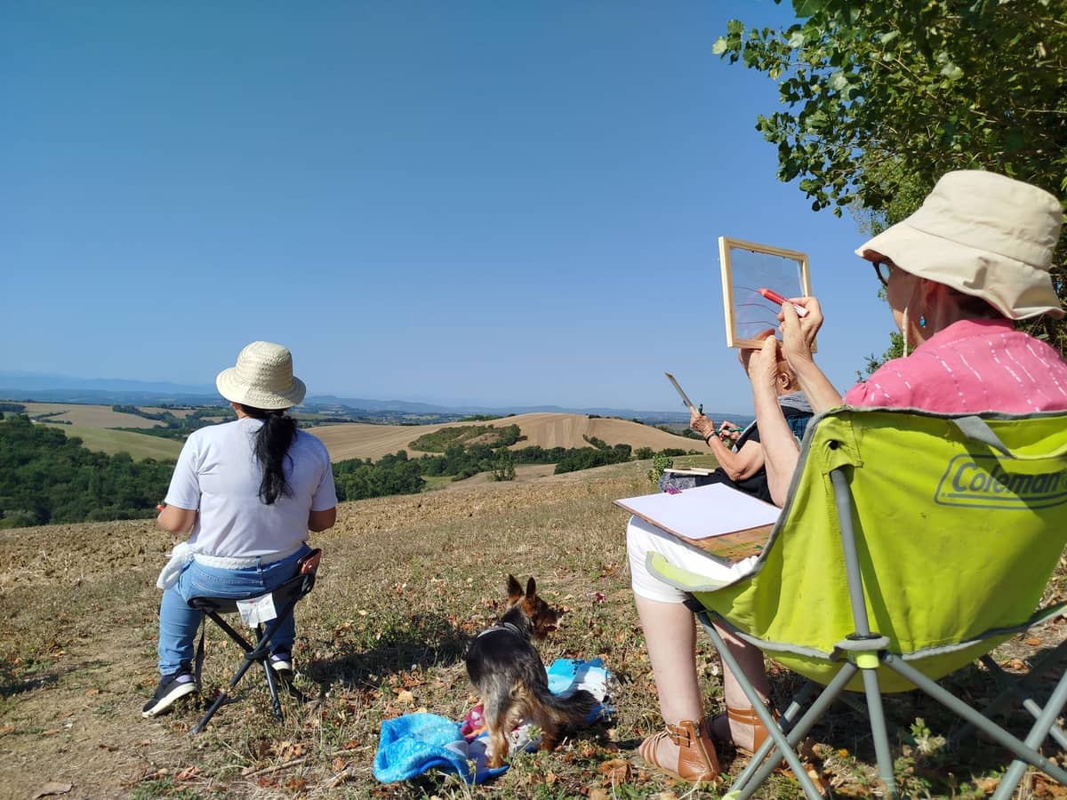 Illustration de l'événement : STAGES D'AQUARELLE EN PLEINE NATURE