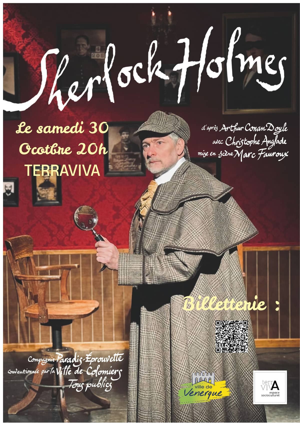 Illustration de l'événement : SHERLOCK HOLMES