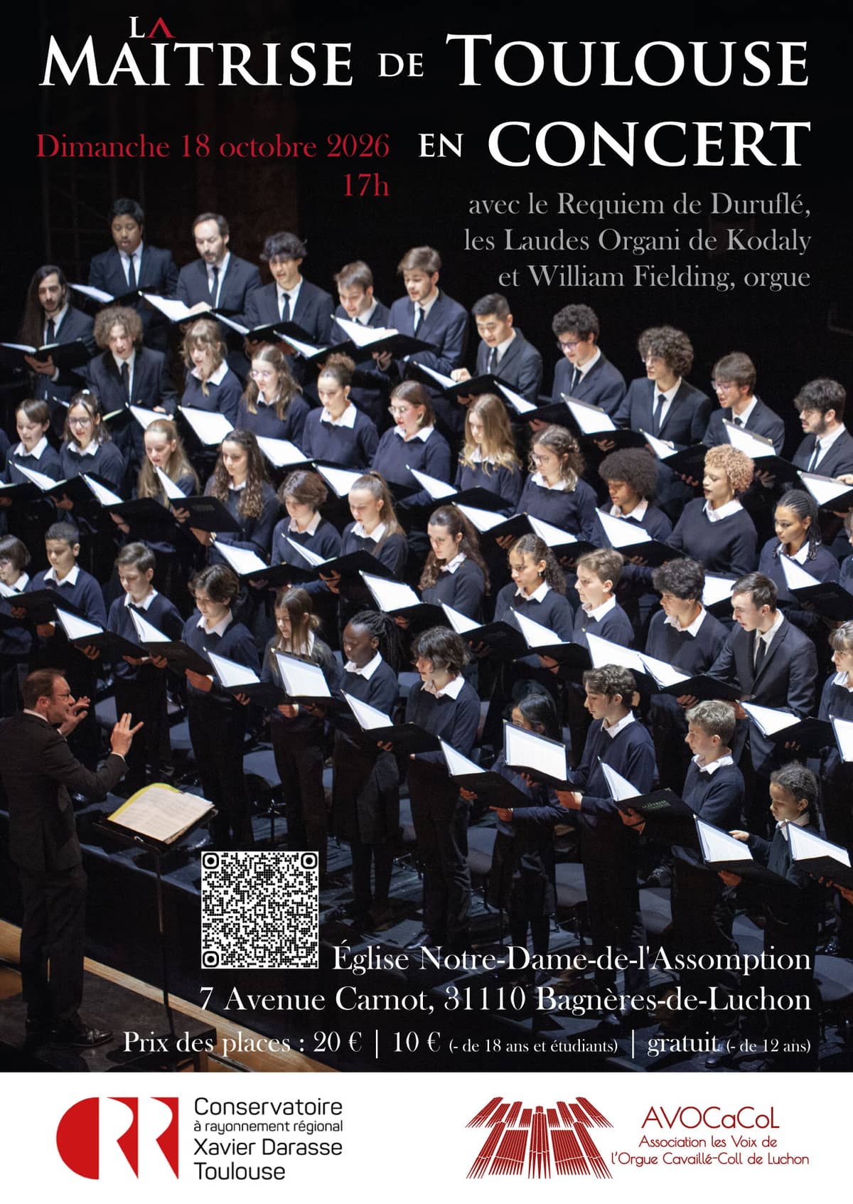 Illustration de l'événement : CONCERT DE LA MAÎTRISE DE TOULOUSE