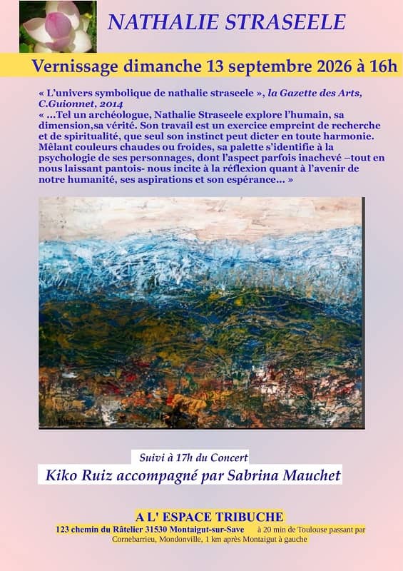 Illustration de l'événement : EXPOSITION DE PEINTURES DE NATHALIE STRASEELE