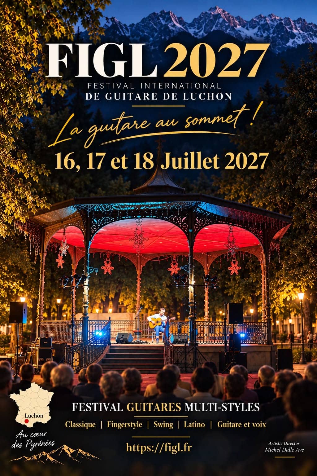 Illustration de l'événement : FIGL - FESTIVAL INTERNATIONAL DE GUITARE DE LUCHON