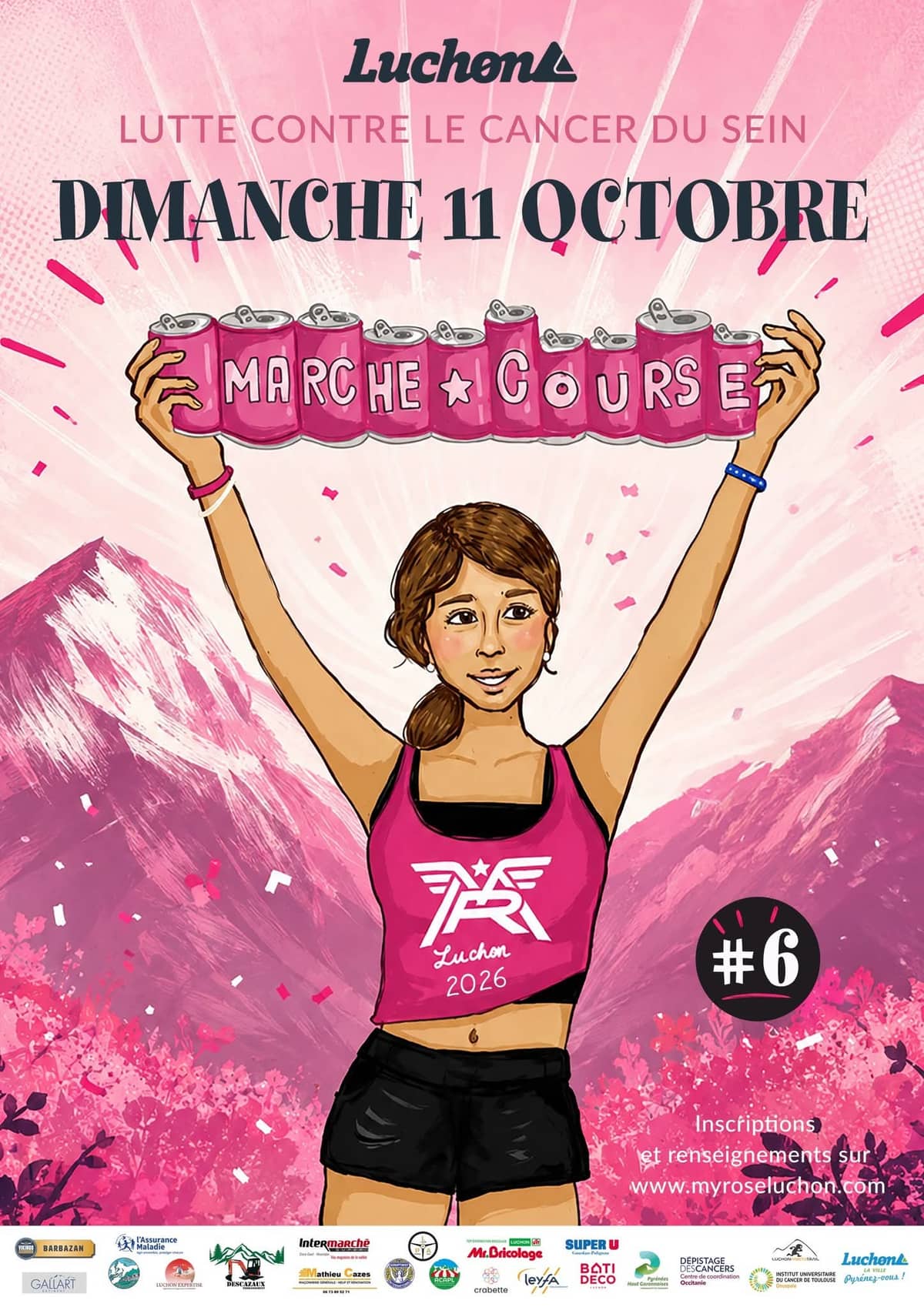Illustration de l'événement : MY ROSE : COURSE/MARCHE CONTRE LE CANCER DU SEIN