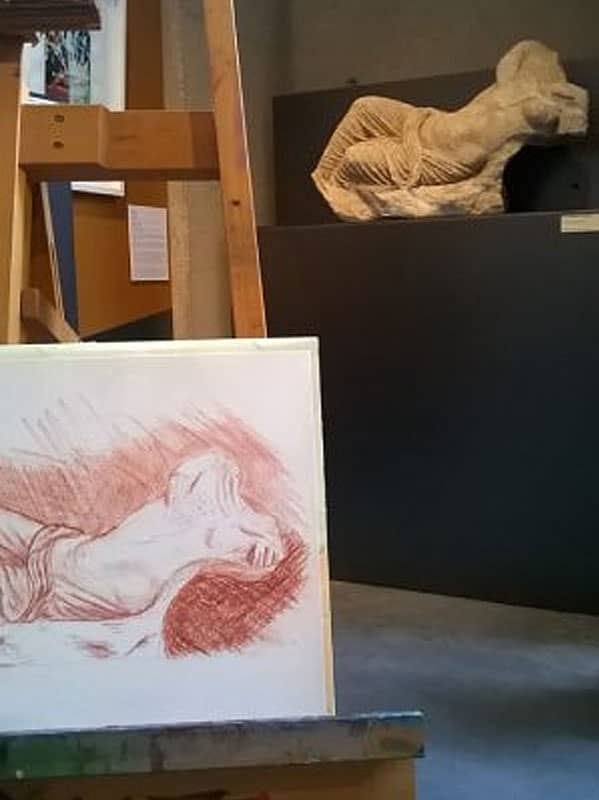 Illustration de l'événement : Cours de dessin au musée d'art et d'histoire