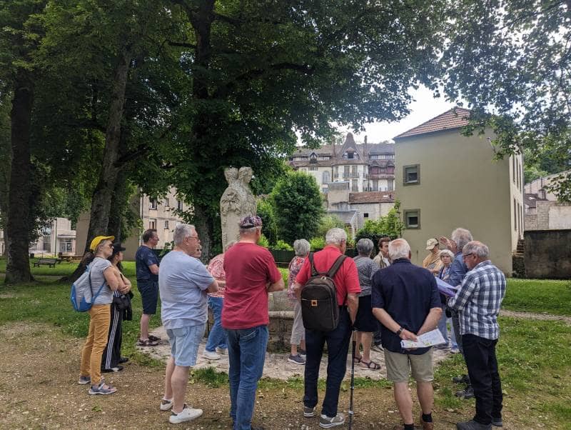 Illustration de l'événement : Balade historique et gourmande à Bourbonne-les-Bains