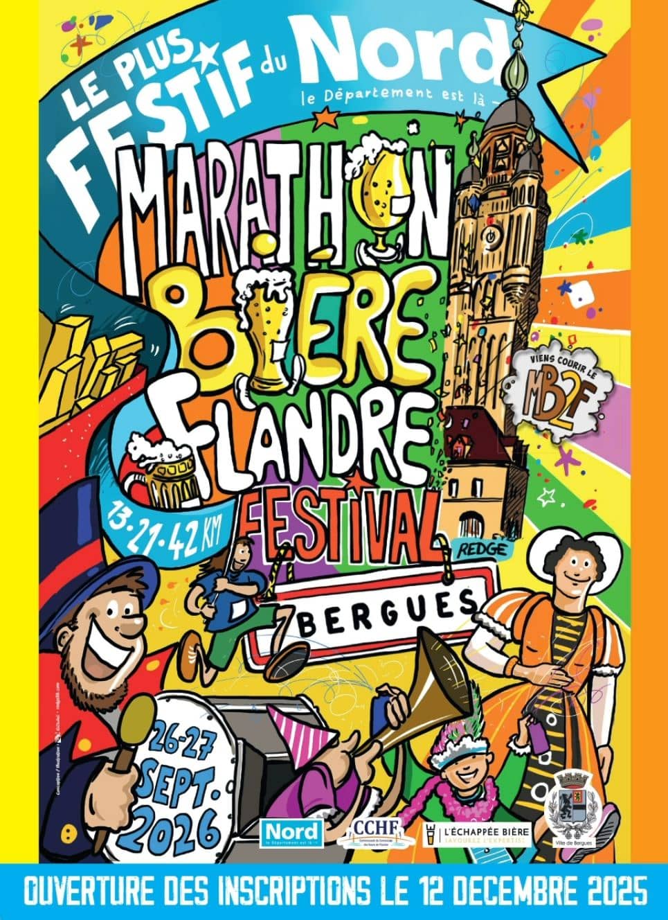 Illustration de l'événement : Marathon Bière Flandre Festival