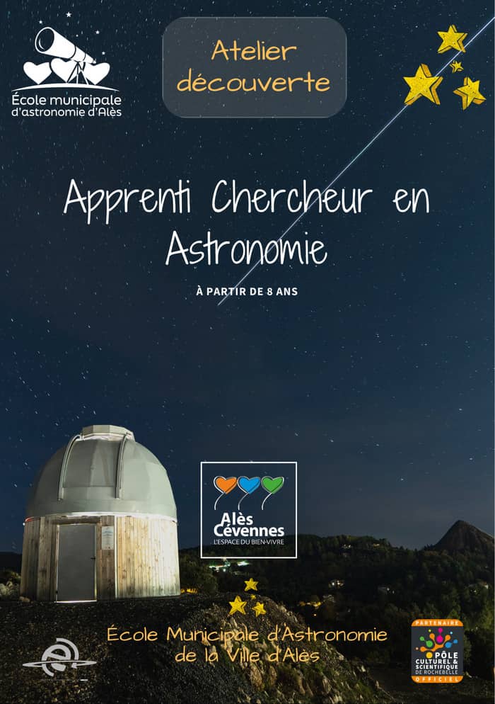 Illustration de l'événement : Apprenti chercheur en astronomie
