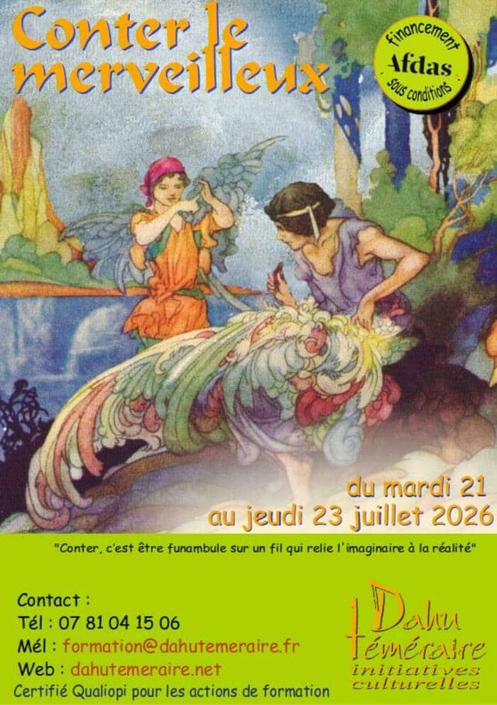 Illustration de l'événement : STAGE : Conter le merveilleux