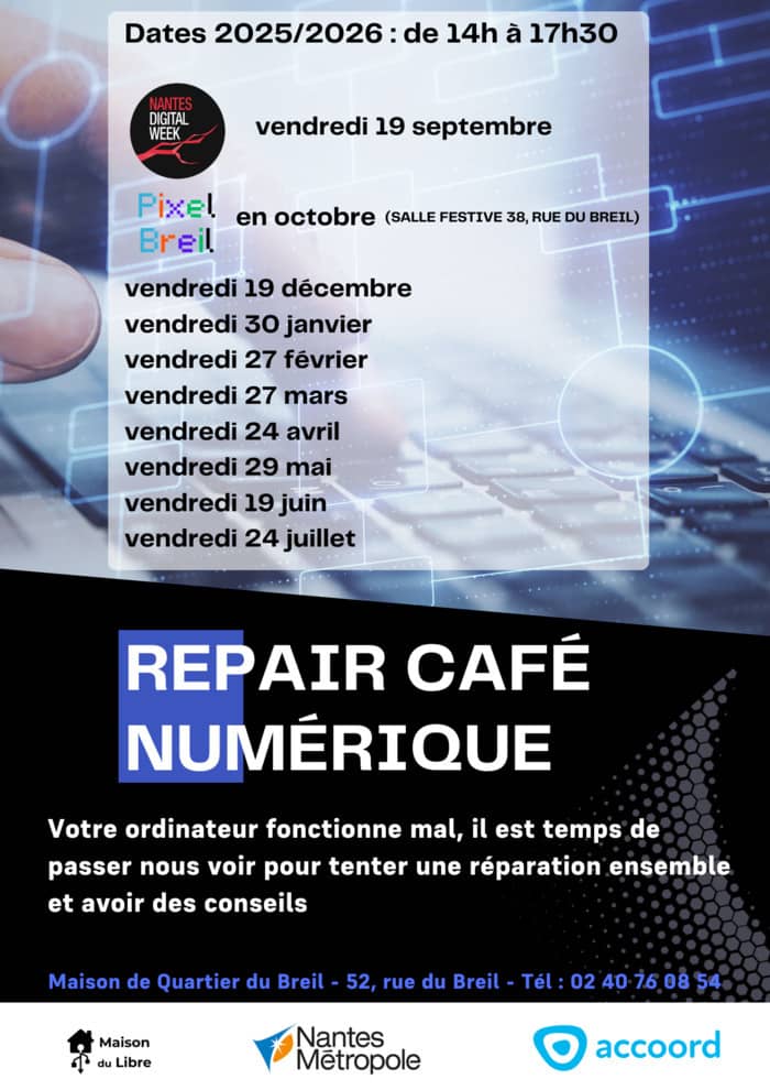 Illustration de l'événement : Atelier réparation d'ordinateur