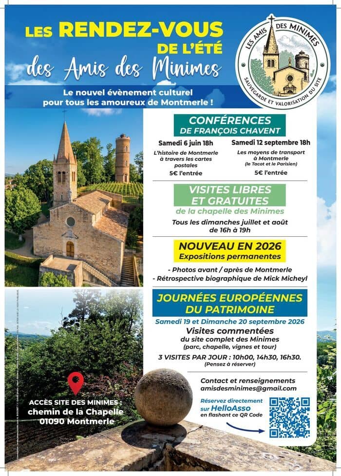 Illustration de l'événement : JEP : Visite commentée du site complet des Minimes