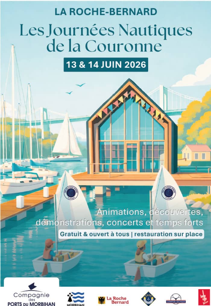 Illustration de l'événement : Stand "navigation durable" aux journées nautiques de la Couronne au port de La Roche Bernard