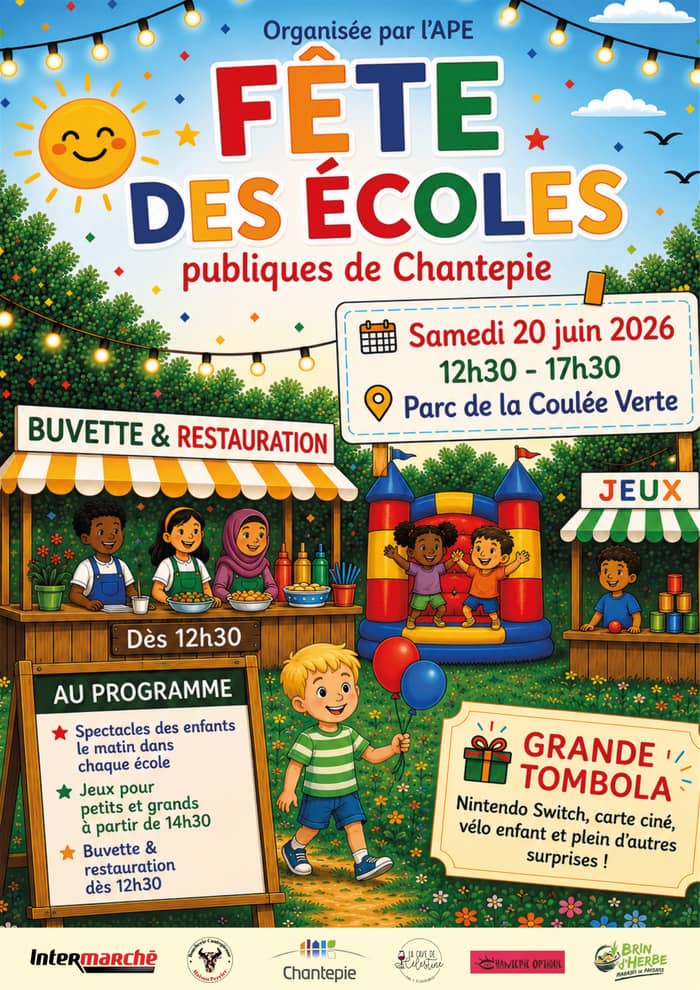 Illustration de l'événement : Fête des écoles 2026