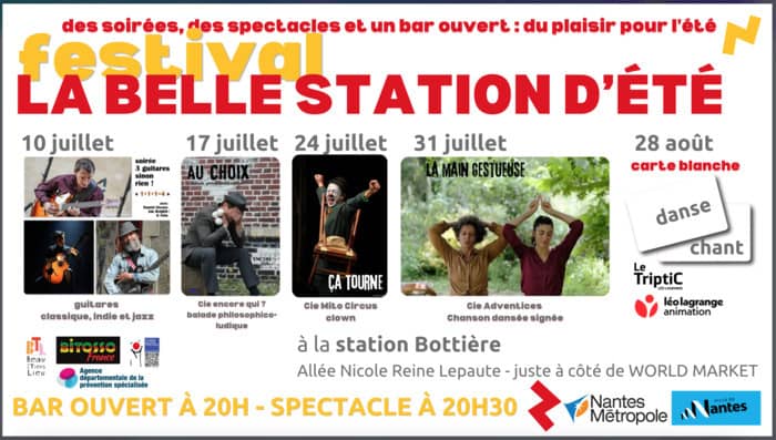 Illustration de l'événement : FESTIVAL LA BELLE STATION D'ÉTÉ - soirée 1
