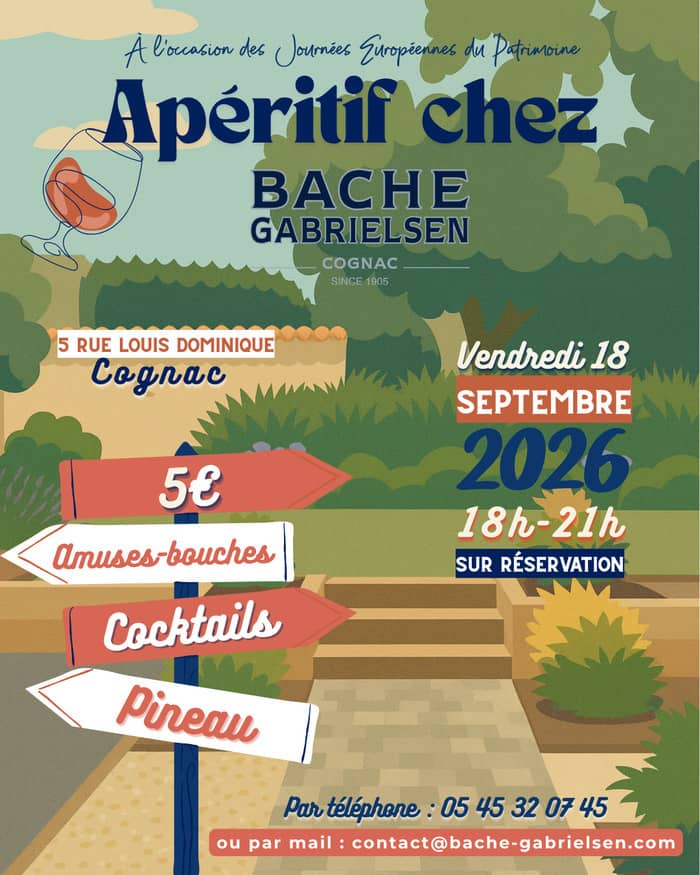 Illustration de l'événement : Apéritif du patrimoine à la Maison Bache-Gabrielsen