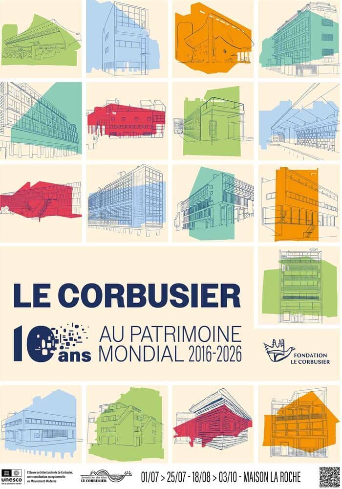 Illustration de l'événement : Le Corbusier : 10 ans au patrimoine mondial