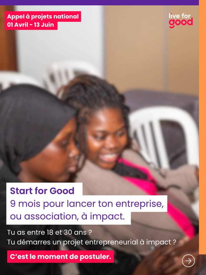 Illustration de l'événement : Start for Good : accompagnement pour les créateurs d'entreprises