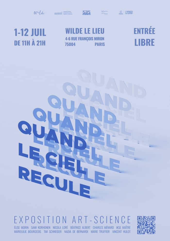 Illustration de l'événement : Quand le ciel recule - Exposition collective art-science