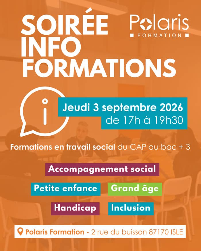 Illustration de l'événement : Soirée Info Formations en Travail Social
