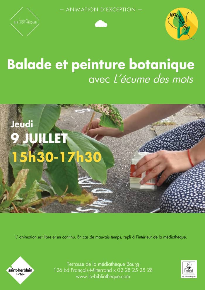 Illustration de l'événement : Balade et peinture botanique