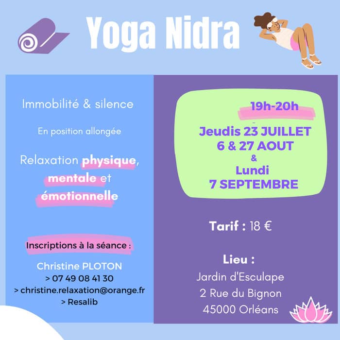 Illustration de l'événement : YOGA NIDRA