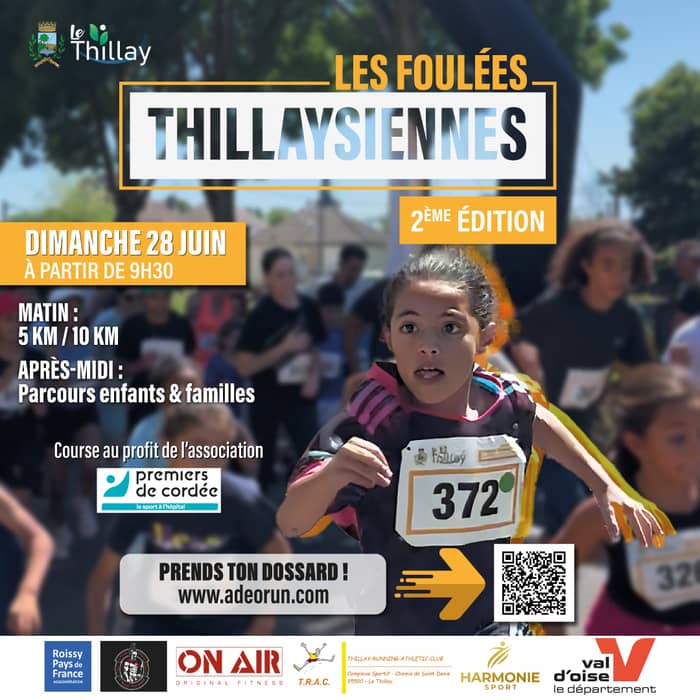 Illustration de l'événement : Les Foulées Thillaysiennes – 2ème édition