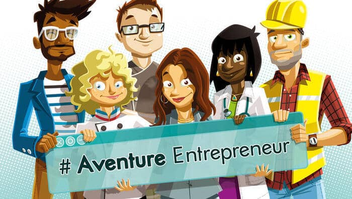 Illustration de l'événement : AVENTURE ENTREPRENEUR - Prenez les commandes d'une entreprise !