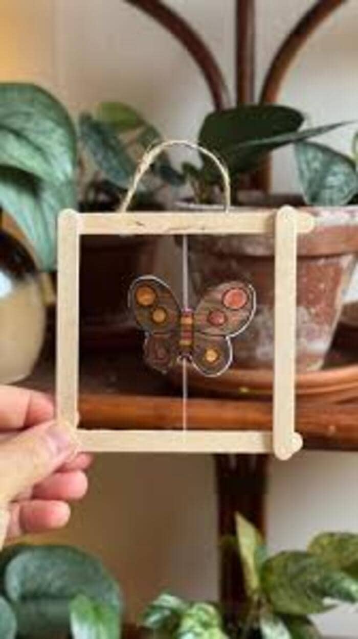 Illustration de l'événement : La P'tite Fabrique : cadre Papillon
