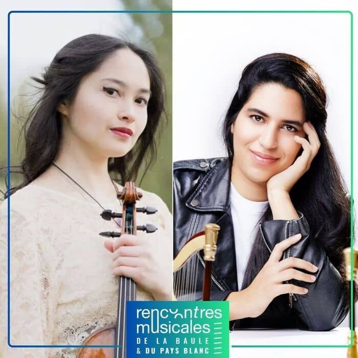 Illustration de l'événement : Rencontres Musicales de La Baule et du Pays Blanc : Récital violon & harpe