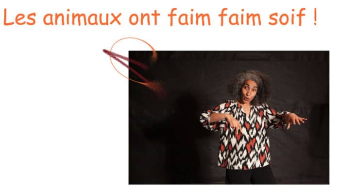 Illustration de l'événement : Les animaux ont faim faim soif !