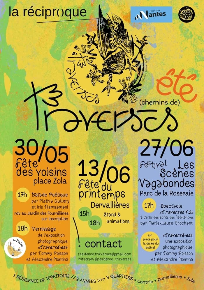 Illustration de l'événement : Spectacle La Réciproque - Festival Scènes Vagabondes 27 juin