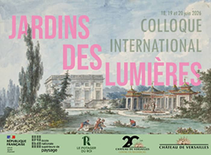 Illustration de l'événement : Colloque international - Jardins des Lumières