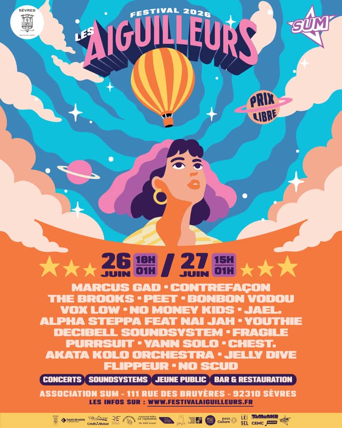 Illustration de l'événement : FESTIVAL LES AIGUILLEURS // 26 & 27 Juin 2026
