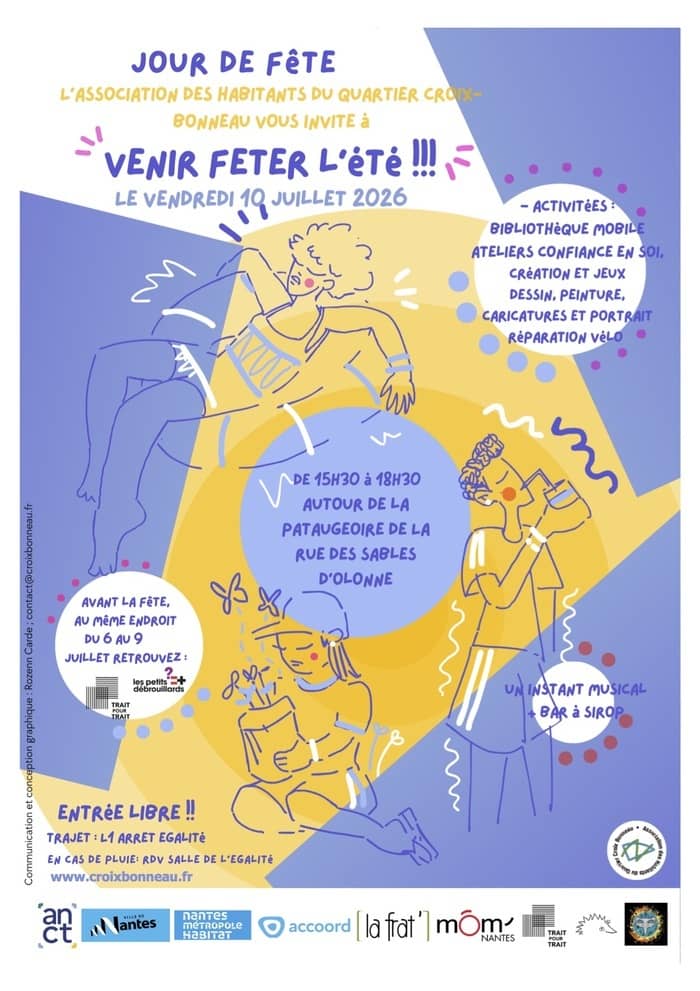 Illustration de l'événement : Fête de l'été au quartier Croix-Bonneau