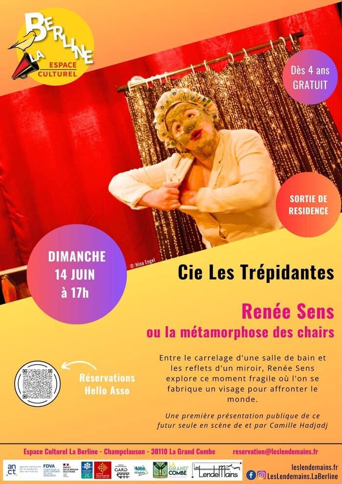 Illustration de l'événement : Sortie de résidence - Renée Sens ou la métamorphose des chairs - Cie Les Trépidantes