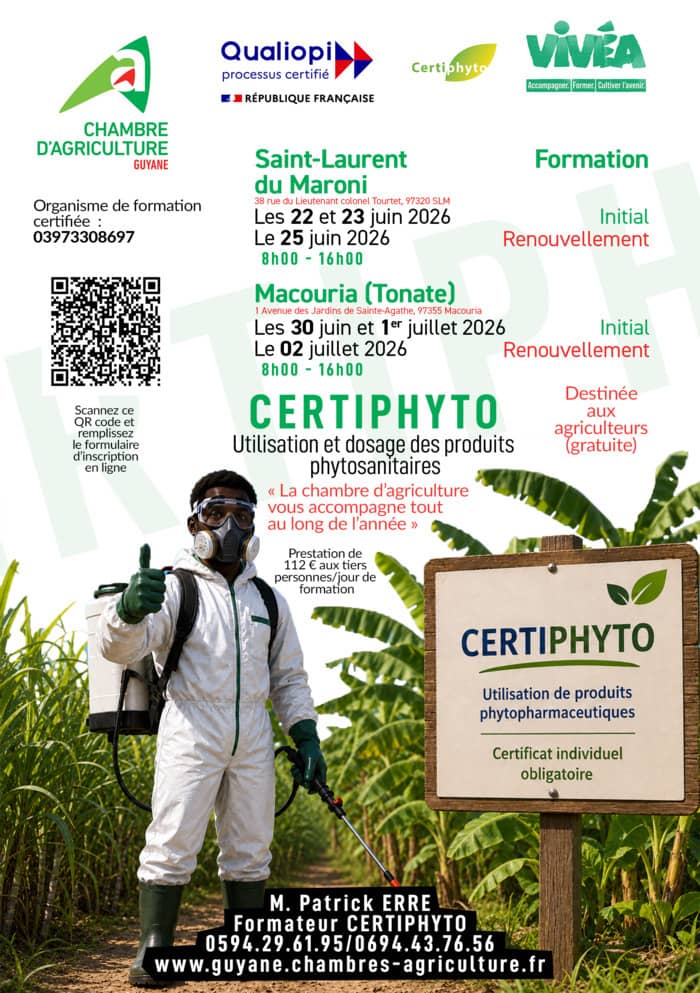 Illustration de l'événement : FORMATION CERTIPHYTO I/R