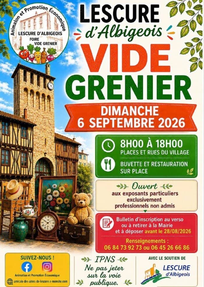 Illustration de l'événement : Vide Grenier