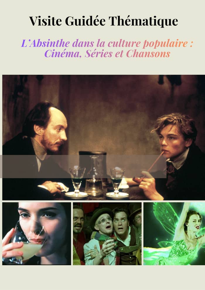 Illustration de l'événement : Visite thématique : "L'Absinthe dans la culture populaire, Cinéma, séries et chansons"