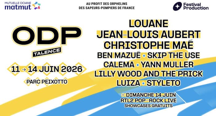 Illustration de l'événement : Festival ODP Talence 2026