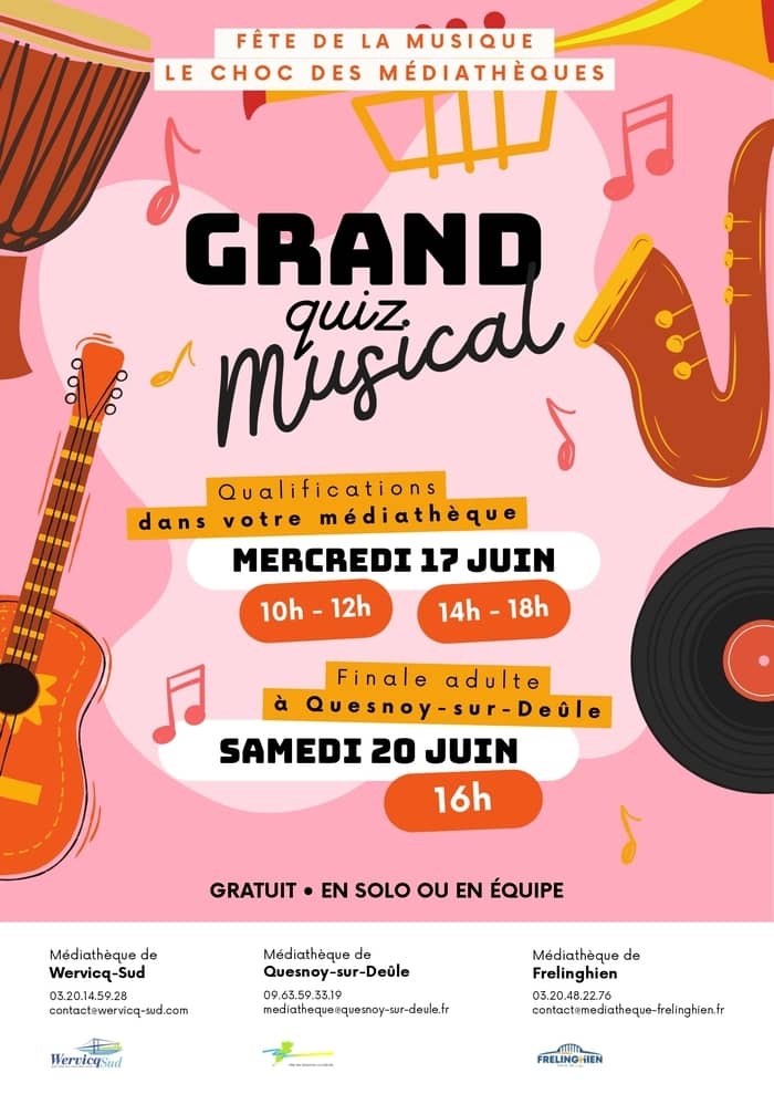 Illustration de l'événement : QUIZ MUSICAL