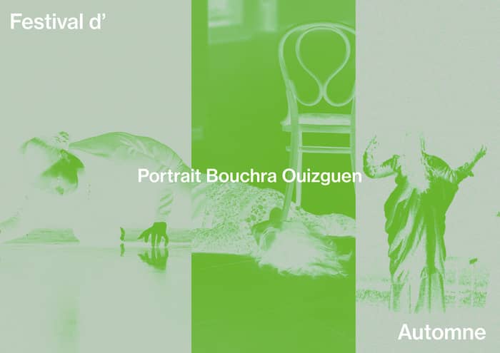 Illustration de l'événement : Mosaïque—Ce qui traverse les corps I Bouchra Ouizguen invite Yassmine Benchrifa, Josué Mugisha, Jaber Ramezan au Festival d'Automne