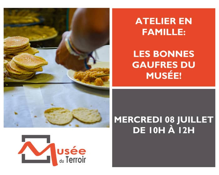 Illustration de l'événement : Atelier en famille : les bonnes gaufres du musée!
