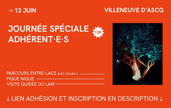 Illustration de l'événement : Parcours d’œuvres en plein air et visite de l'exposition Kandinsky au LAM