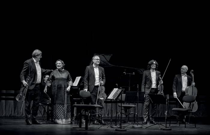 Illustration de l'événement : Elisabeth Leonskaja et le Quatuor Danel reviennent !