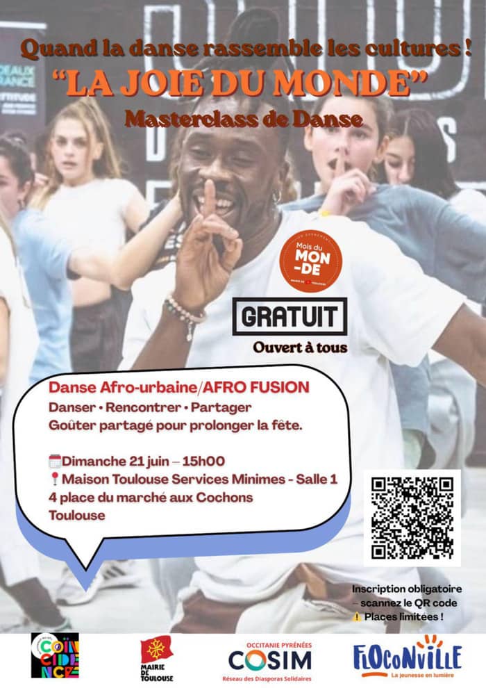 Illustration de l'événement : Initiation gratuite de danse afro urbaine pour la Fête de la Musique